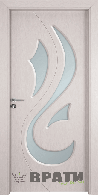 Интериорна врата Гама 203, цвят Перла