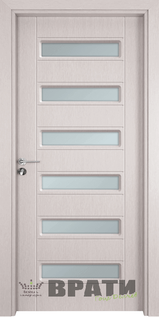 Интериорна врата Гама 207, цвят Перла