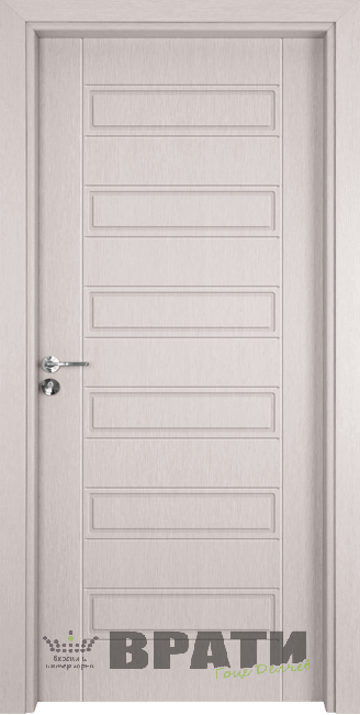Интериорна врата Гама 207p, цвят Перла