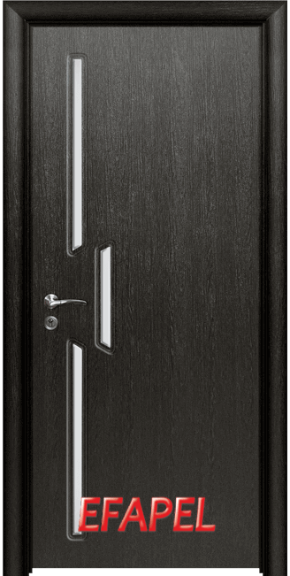 Интериорна врата Efapel, модел 4568_M, цвят Черна мура M